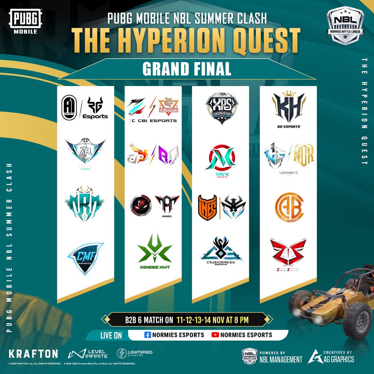 abattlecrew's tweet photo. Alhamdulillah we “A BATTLE CREW” are joining to “GRAND FINAL” of “PUBGM NBL SUMMER CLASH (SEASON #1)”🔥

Roar with “THE ORANGE ARMY” 🧡

•ROASTER: 
TRYOUT

Live on “NORMIES ESPORTS” YouTube channel from 11th to 13th November 2025 at 8pm BST

#TheOrangeArmy 🧡
#ABCON 🌸 https://t.co/gKF9H6y8p4