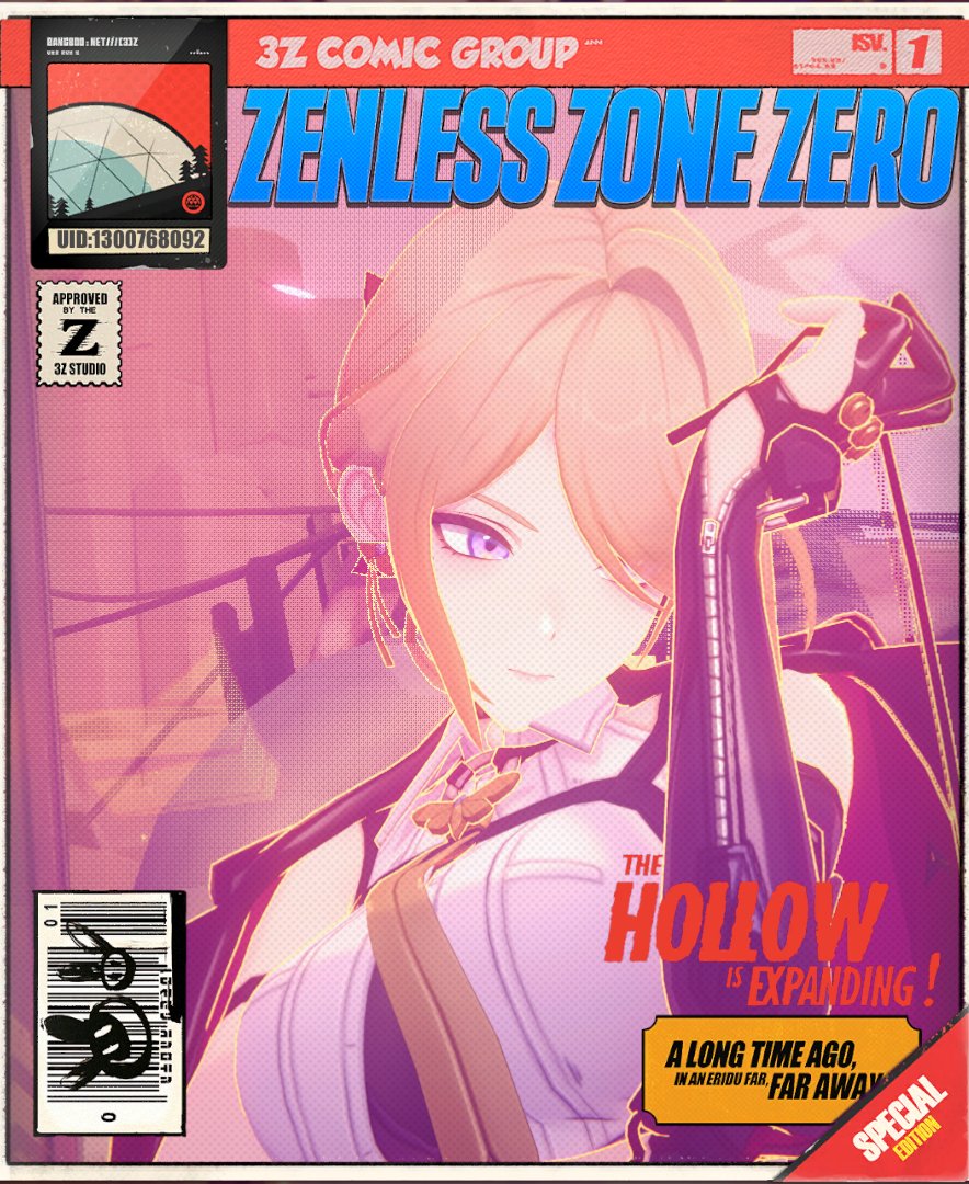 今週の表紙はイヴリン
#ゼンゼロ #パシャ爺