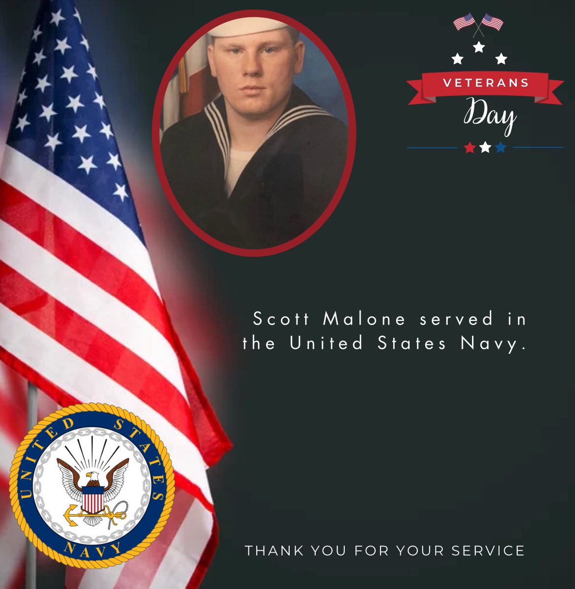 demalone79's tweet photo. Thank you, my husband, for your service and sacrifice. Your courage and perseverance embody the true spirit of a veteran. I honor you today and always. 🇺🇸 https://t.co/pjLhE0Lk6c