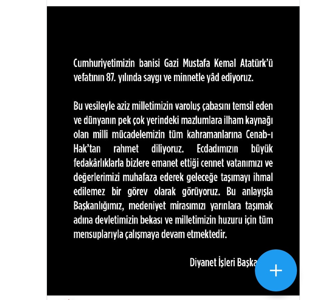 DİB VE TİP

1. Diyânet-i Kamâliyyenin 1924'den beri FITRAT-I İ'TİKÂDİYYESİ aşağıdaki gibidir!.

2. Bunu, şer'an, îmânen, kalben ve rûhen ve ahlâken göremiyenlere T.C. devlet-i ılmâniyyesi "muti' vatandaşlarım" diyor!.

3. Ve onları, düzinelerce partiyle TEFRİKA içine sürükliyerek