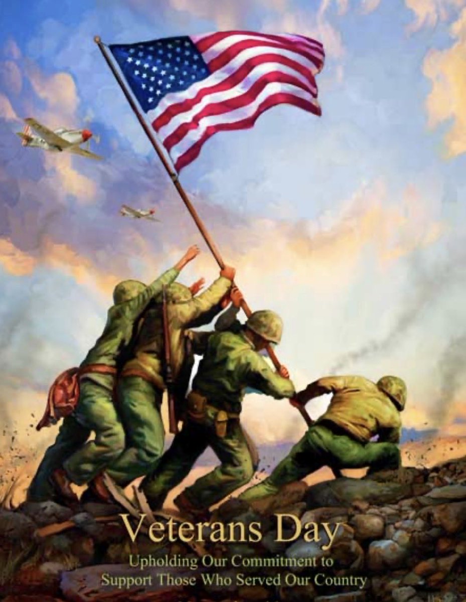 Honor the brave. 
Respect the sacrifice. 
Thank you to all who served. 🇺🇸