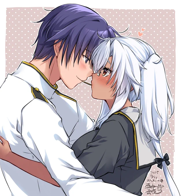 ポッキーゲーム( ˘ω˘ )