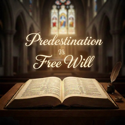 HirePatriots's tweet image. Predestination Vs. Free Will
This is one of the most debated theological questions in Christianity. The tension between God's sovereignty in "election" and mankind's "free choice" is a paradox.
Read More 👉 thegodlyway.org/predestination…
#Predestination #FreeWill #FateVsChoice