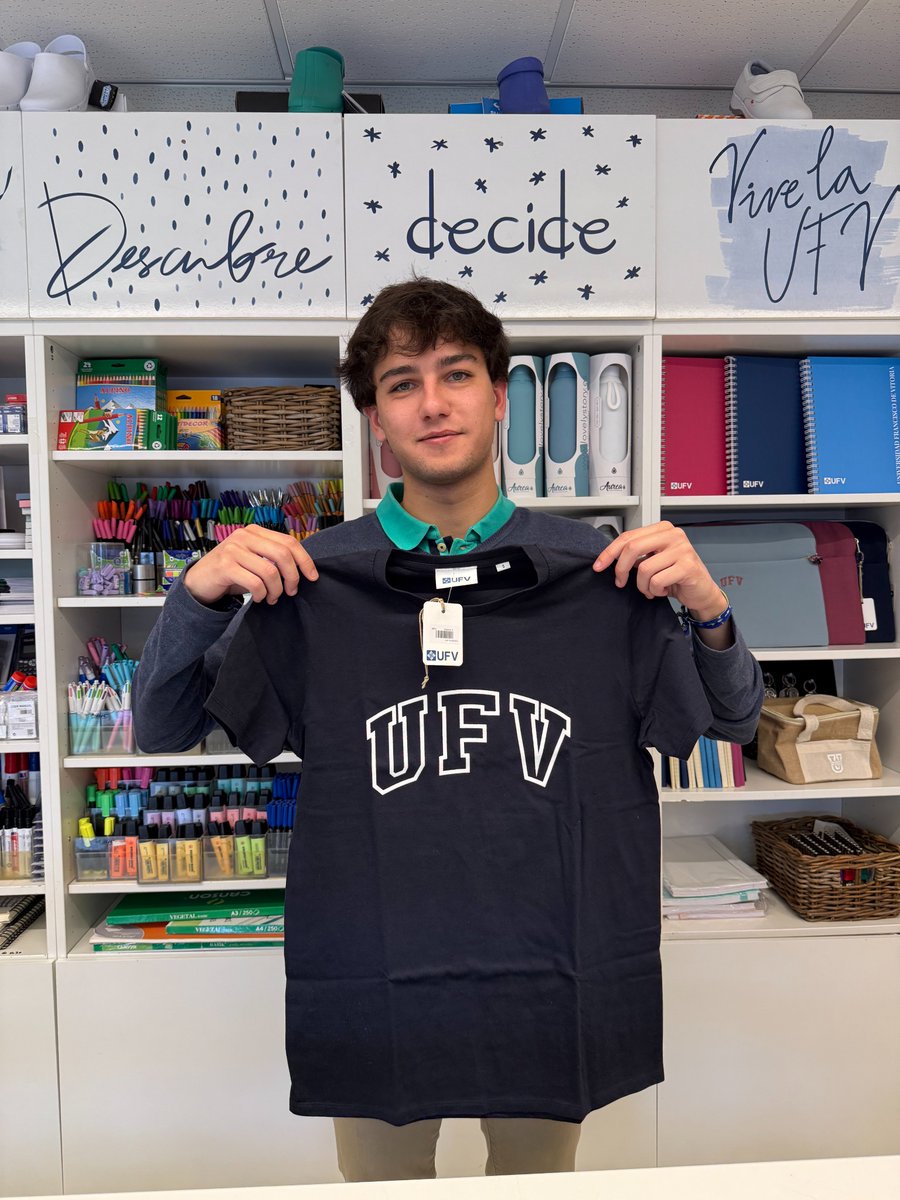 Tony_vd12's tweet photo. Jaime Caro, who sells UFV products on campus: “Wearing UFV gear is more than just clothing : it’s a way to show pride in our community.”  #DigitalMediaUFV https://t.co/Y0ikT4TRYO