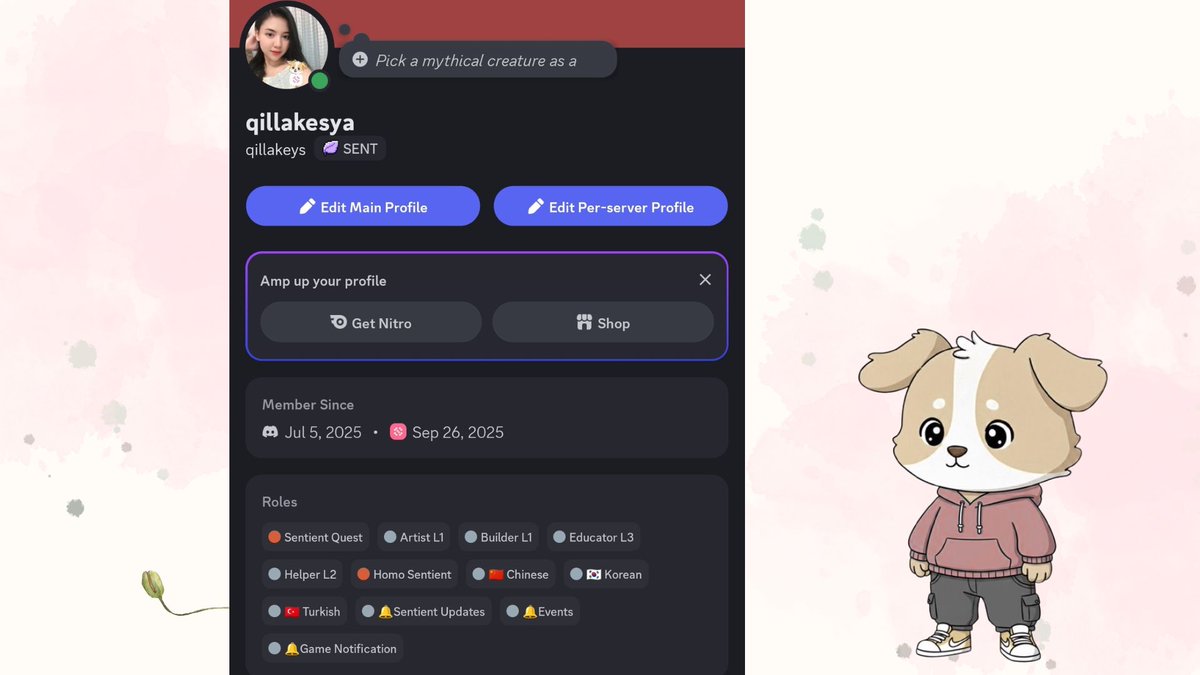 qillakesya's tweet image. I am qilla

I believe in @SentientAGI

Im sentient aligned

Manifesting to get the Early AGI role soon 🩷

I am happy to be contributing to the future of open source AGI 🔥

Quote with yours too mate