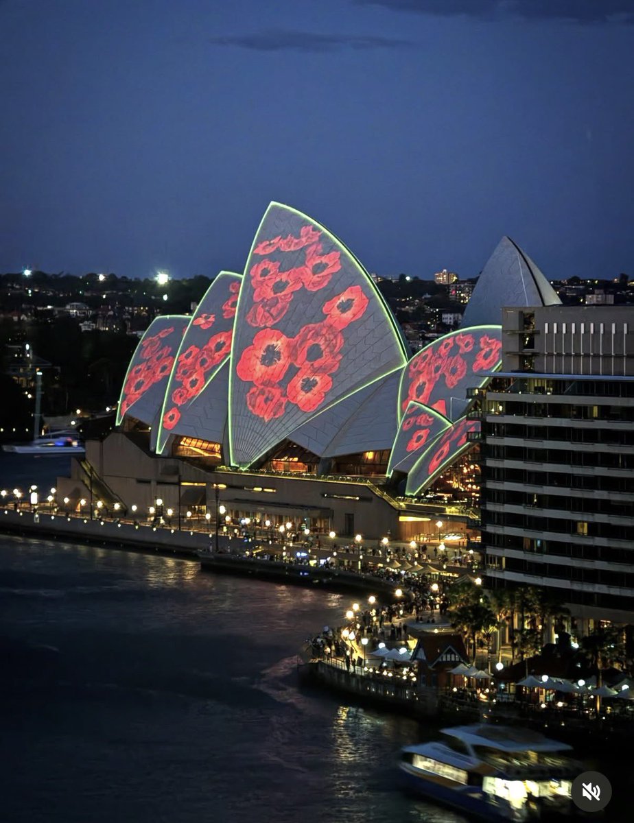 #11novembre Remembrance Day in Sydney | Lest we forget • N’oublions jamais • Together in memory.