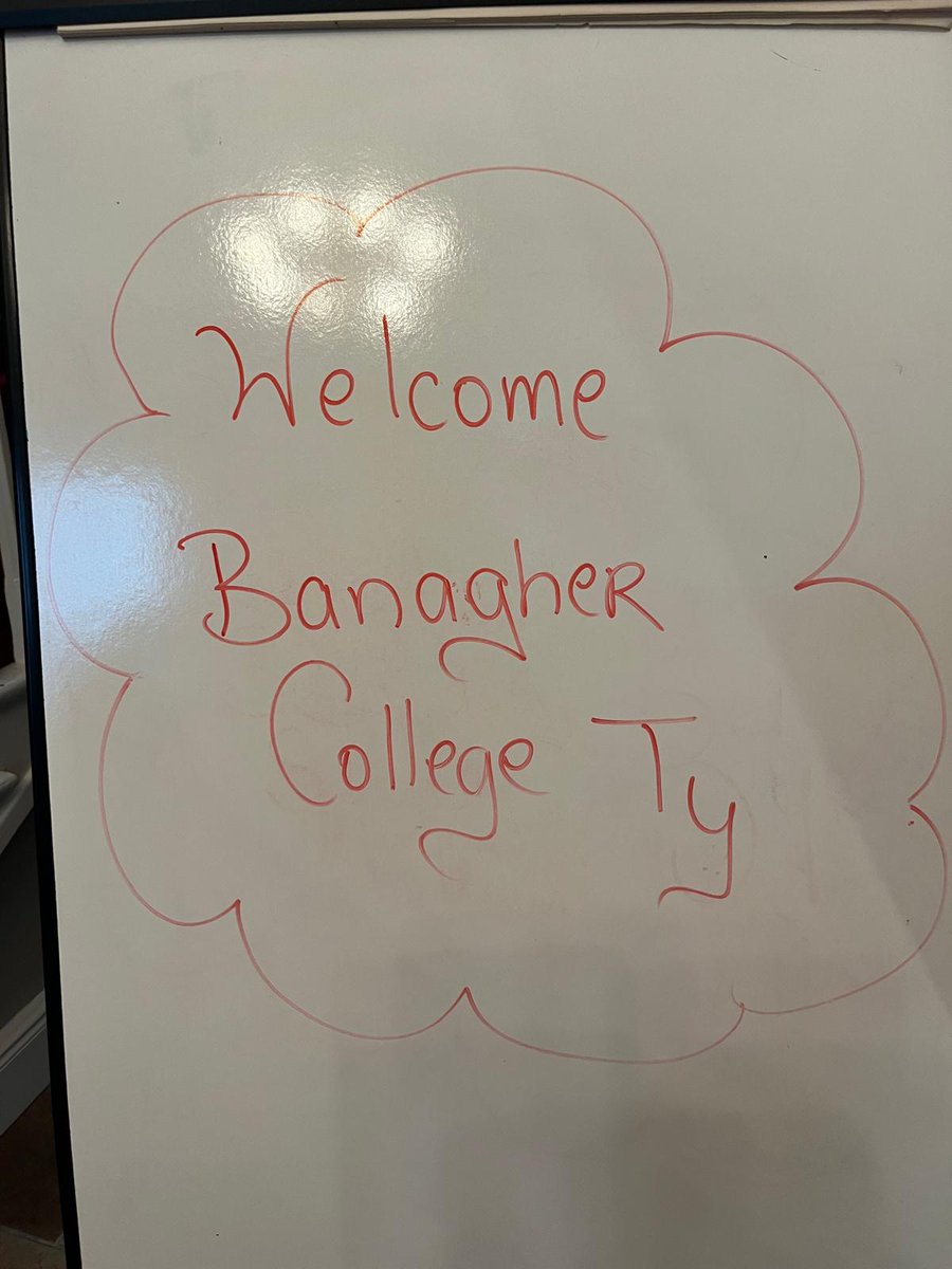BanagherCollege's tweet image. Today  our TY students are celebrating their “ Gifts and Talents” with Derek and the team in Castletown Pastoral Centre,Co Laois.