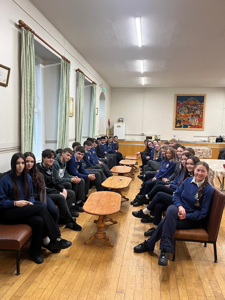 BanagherCollege's tweet image. Today  our TY students are celebrating their “ Gifts and Talents” with Derek and the team in Castletown Pastoral Centre,Co Laois.