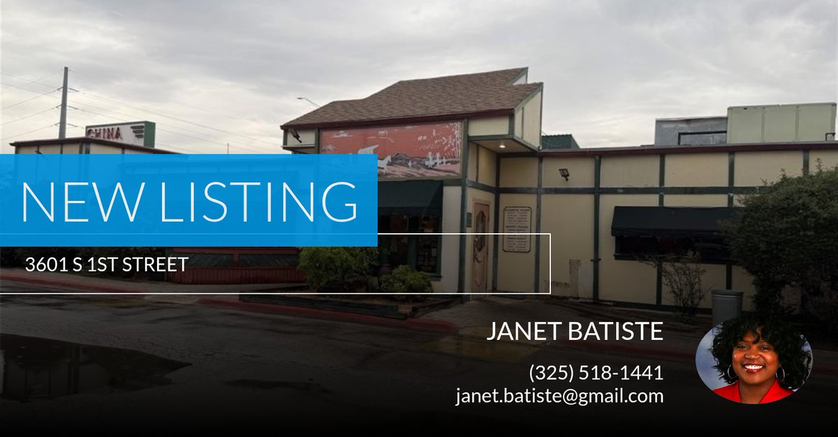 janetbatiste's tweet photo. 📍 New Listing 📍 Take a look at this fantastic new property that just hit the market located at 3601 S 1st Street in Abilene. Reach out here or at (325) 518-1441 for more information https://t.co/lLxwLLsDJ4 https://t.co/a9z4km6Ihd