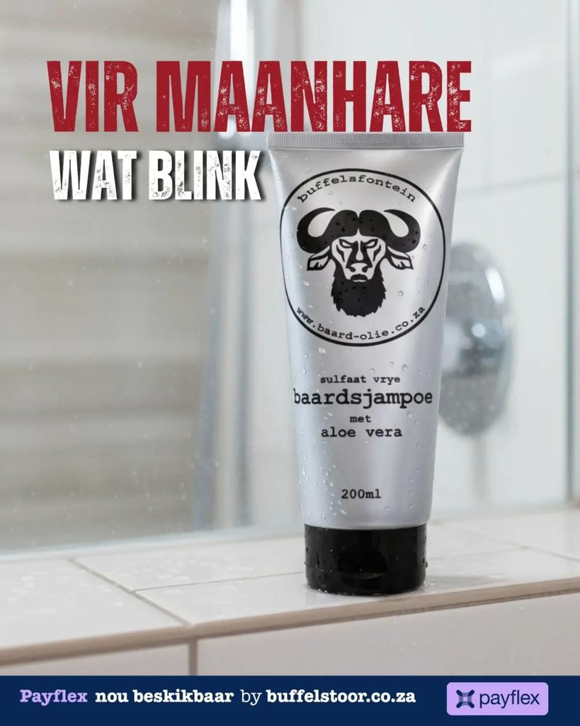 Hou jou maanhare skoon sonder fieterjasies - ons weet jou baard is jou trots!

buffelstoor.co.za/products/baard…
.
.
.

#buffelsfontein #buffelstoor #buffelsfonteinbrandewyn