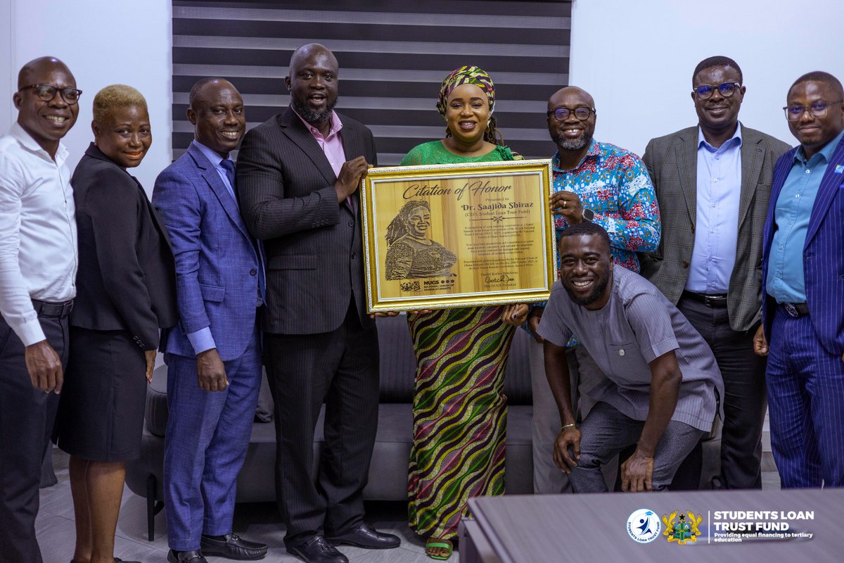 sltf_ghana's tweet photo. ..Her vision and dedication to empowering the youth is an inspiration to all! #SLTFUpdates #NUGS #EducationMatters https://t.co/YwL3DyIWrV