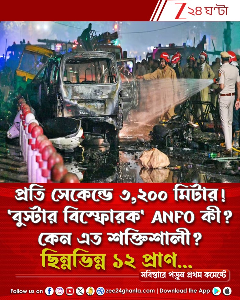 Zee24Ghanta's tweet photo. 'শক ফ্রন্ট'-এর সামনে যা পড়ে উড়ে যায়! খুব দ্রুত মাইক্রোসেকেন্ডে যা ঘটে.... ভয়ংকর!
পড়ুন সবিস্তারে: https://t.co/bsWVveFOxe
#DelhiBlast #RedFortBlast #ANFO #Zee24Ghanta https://t.co/oQwicbFx5J