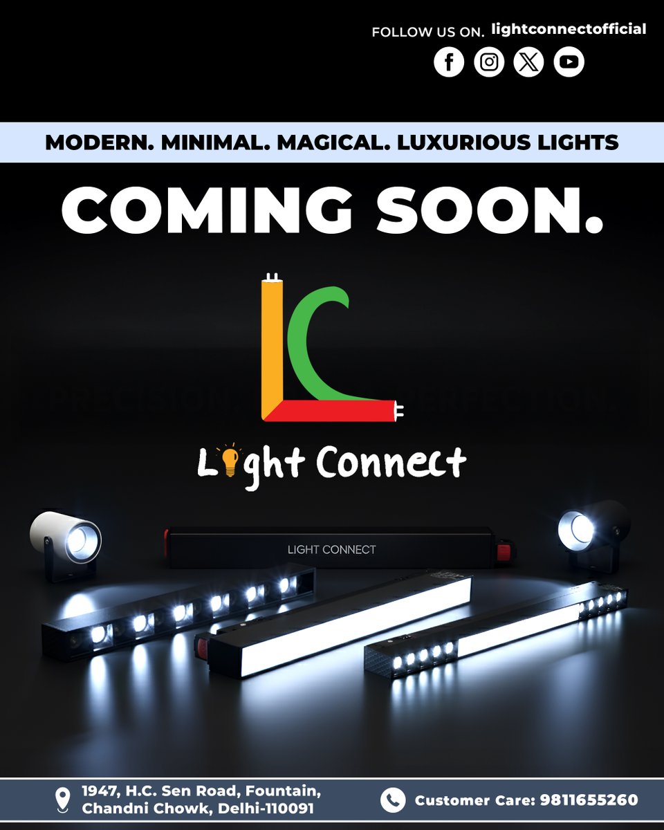atiprotech's tweet image. Something bright is on the horizon 🌅💡
Get ready to light up your spaces with #LightConnect!
#ModernLighting #LuxuryLights #ComingSoon