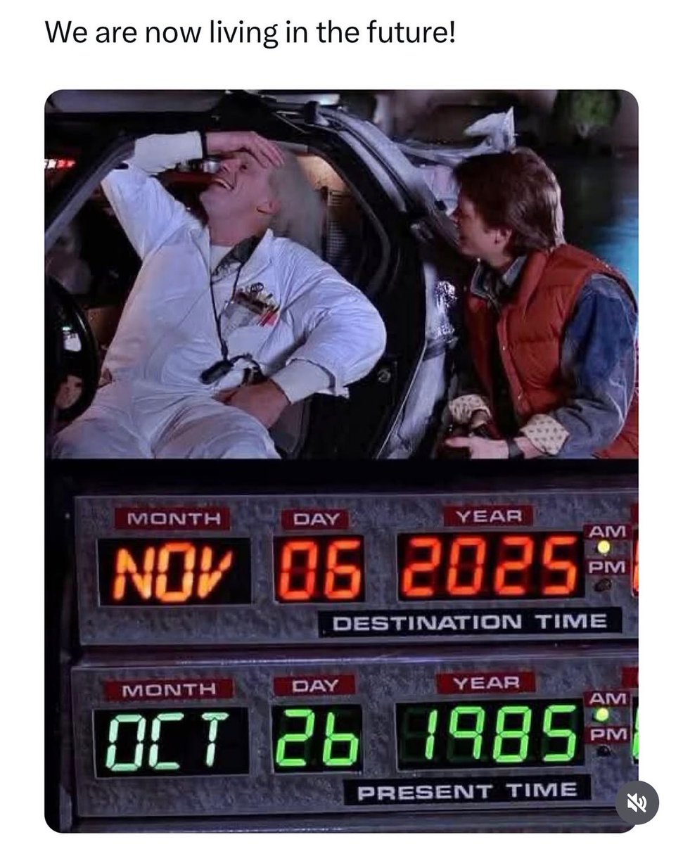 Vi lever i fremtiden nå jo 😁