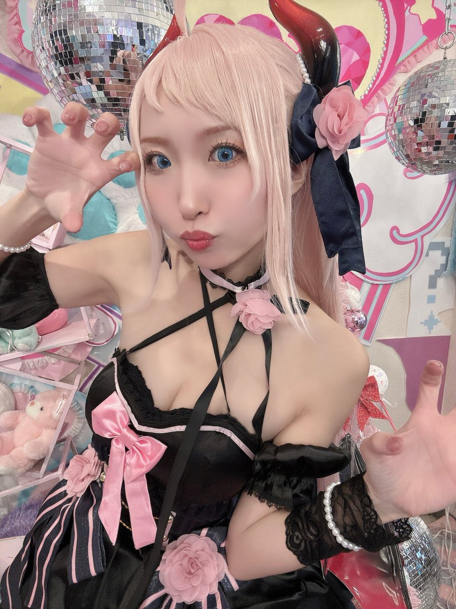 小悪魔もしてきてたのよっ😈！

#天使な小悪魔ギャル併せ