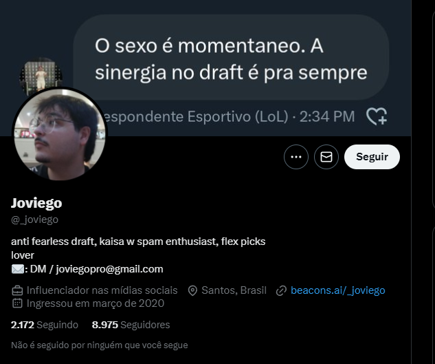 BondeDosRela's tweet photo. @_Yiok_ Y*** BANIDO FINALMENTE MEU DEEEEEEUSSS DREW LEVIN VC EH MEU GOAT EU TE AMO RIOT EU TE AMO LEAGUE OF LEGENDS O MELHOR JOGO DA HISTÓRIA ASAS XADREZ NAO EH NADA PERTO DISSO !!!! https://t.co/OpTNAA0oAz
