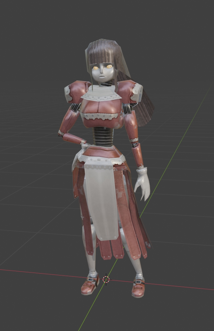 MiridemaProject's tweet photo. 🛠️ DEVLOG - our "friendly" robot

Another day, another deadly robot design! 

Created the most adorable murder-bot today! Her activation protocol involves... well, let's just say players should run...

#indiedev #indiegame #gamedev #horrorgame https://t.co/kI6883bny5