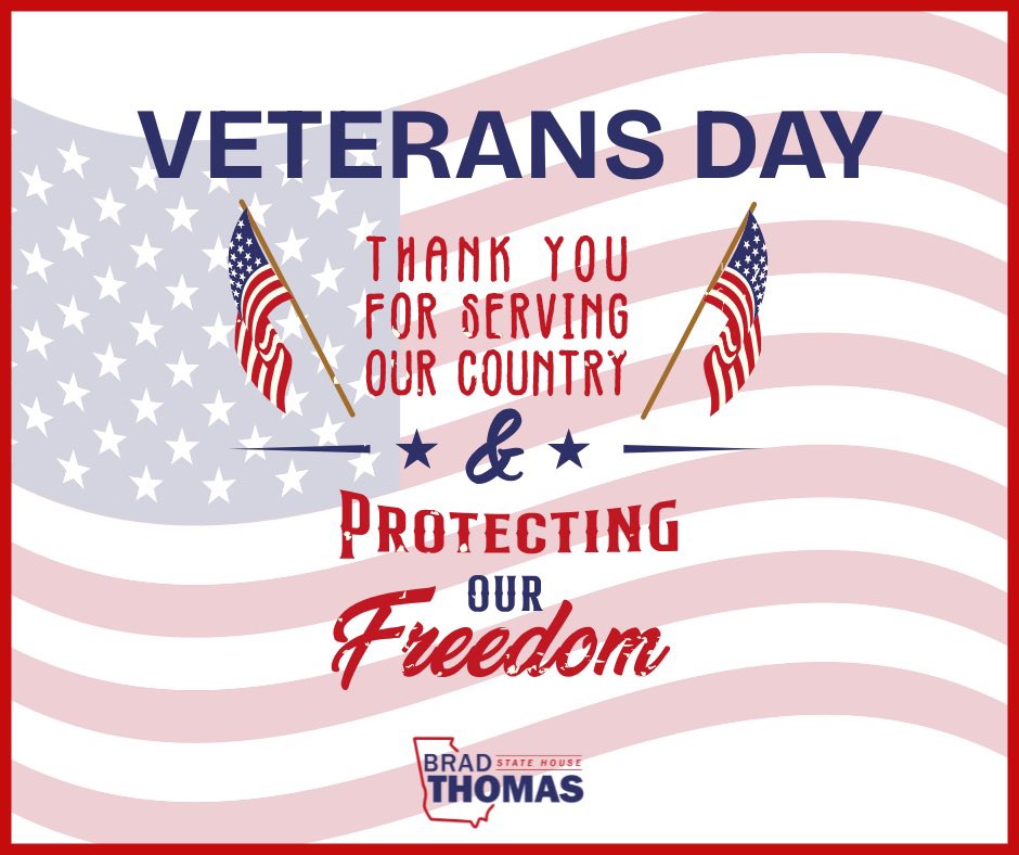 Happy Veterans Day! We honor the brave men and women in our armed forces. Your dedication and sacrifice are inspiring and form the foundation of our nation's greatness. Thank you for your service and safeguarding our freedoms. We're forever grateful. #VeteransDay