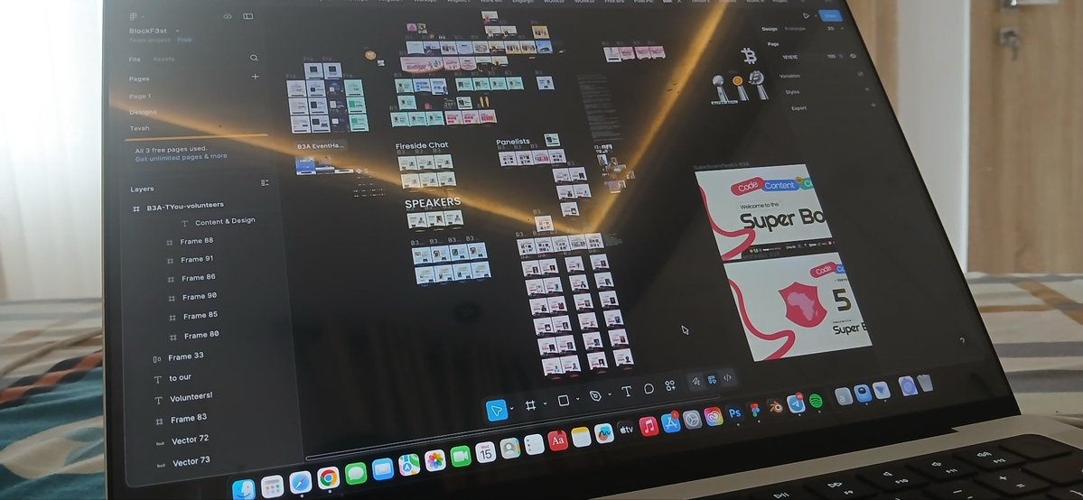 Officially kicked off the <a href="/blockfestafrica/">BlockFest Africa</a> 2025 planning and design sprint in (or before) April...It's been a rollercoaster ride since with so many banger ideas brought to life. Thanks to <a href="/thecryptoreo/">0xZebulun (🦉,♟)</a> for the endless ideation and for choking my neck all through. <a href="/NoahTheDivine/">Noah {♟,♟} 🦇🔊</a>