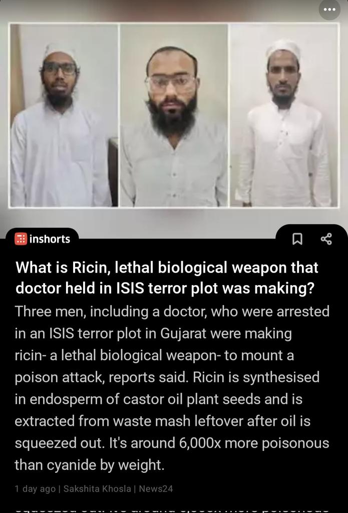 AryanG_119's tweet photo. 3 Bastards of highest order
"सुअर हैं ये साले तीनों"

Sorry for the language but anyone involved in NBC weapons is an enemy of humankind. Their actions endanger generations leaving behind scars that never heal.
#UniqueCrime
#DesignUniquePunishment
#Parliament
#DelhiBlast
#RedFort https://t.co/LEmgMMpqwR
