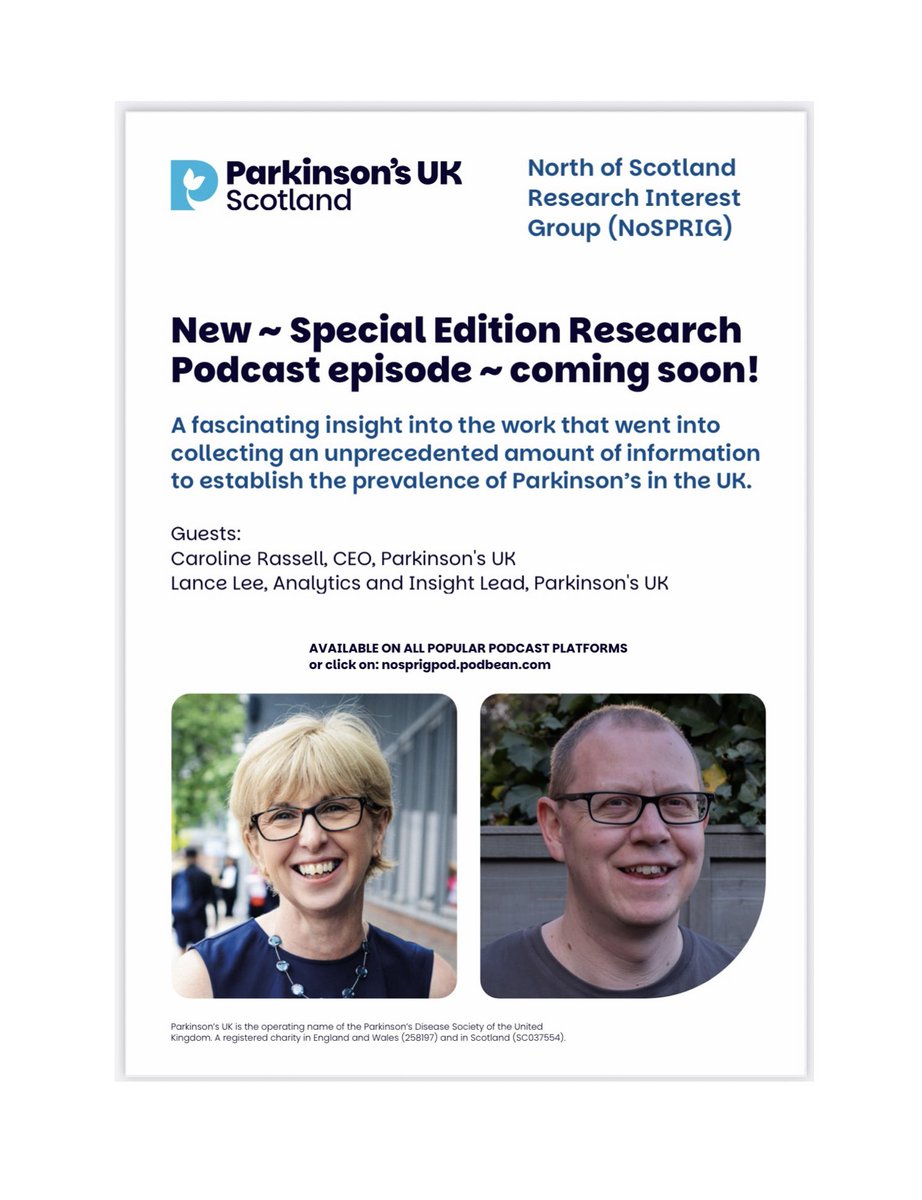 North of Scotland Parkinsons Research Interest Grp tweet media