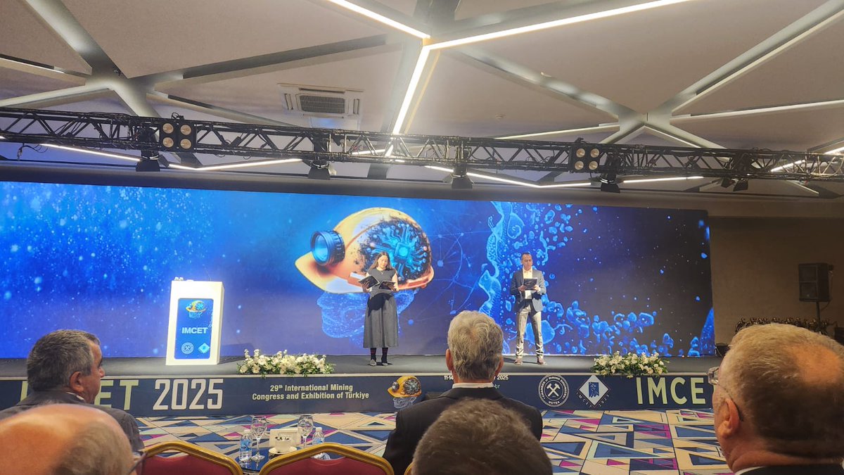 MadenDernegi's tweet photo. TMMOB Maden Mühendisleri Odası tarafından 11-14 Kasım tarihinde Antalya’da gerçekleştirilecek olan IMCET, madencilikle ilgili kapsamlı faaliyetlerine 11 Kasım 2025 tarihinde başlıyor. 10 Salonda gerçekleştirilecek etkinlik için Maden Mühendisleri Odamızı gururla kutluyoruz. https://t.co/OaDPm5SdUa