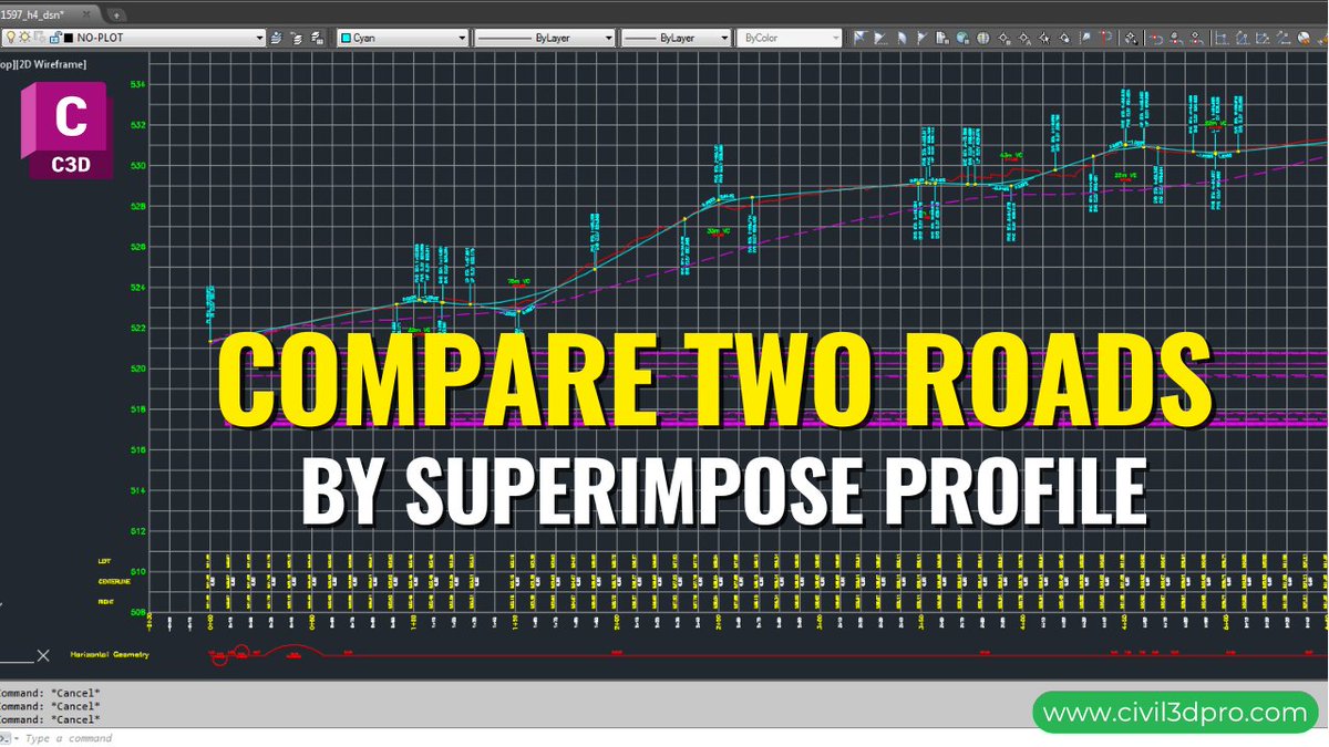civil3dpro's tweet image. See first comment for video link

Want to learn how to compare two roads using a Superimpose Profile in Civil 3D? 

💬 For drawing comment “DWG”

#AutoCADCivil3D #civil3dpro #civildesigns #Civil3DProfile #SuperimposeProfile #CivilEngineeringDesign #Civil3DTraining #CivilDesigns