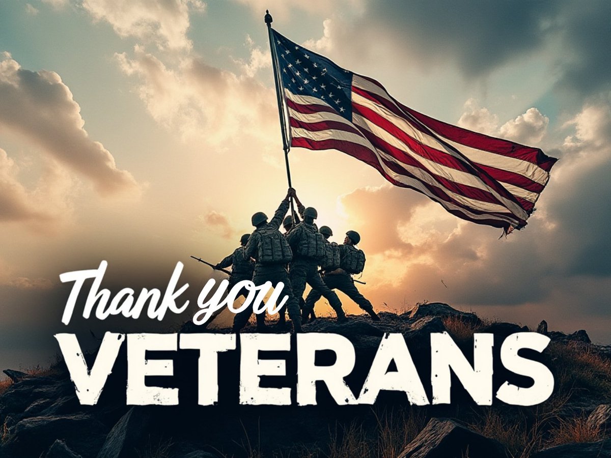 Happy Veterans Day to all that have served to keep America safe. 🫡🇺🇲