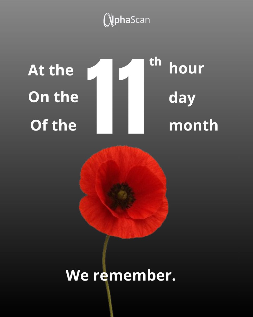 alphascanit's tweet image. Today, we pause to honour the courage, sacrifice, and service of all who have fought for peace and freedom.

Honouring those who gave their today for our tomorrow.

#LestWeForget #ArmisticeDay #Alphascan #Hampshire #ChandlersFord #Winchester #Southampton