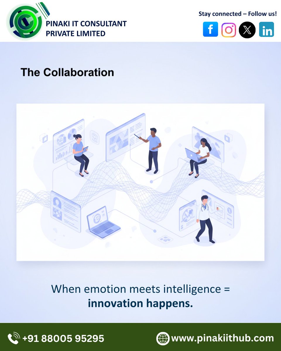 Pinakiithub's tweet photo. ⚡ Humans + AI = Superpower! 🤖💡
It’s not humans vs AI — it’s humans with AI.
Together, we create what neither can do alone. 🌍✨
🌟 The real innovation happens when emotion meets intelligence.
.
.
#ArtificialIntelligence #HumansAndAI #AIFuture #TechInnovation https://t.co/UDgpZBSAPt