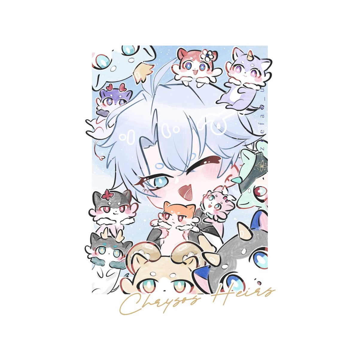 Smoll Chrysos Heirs
#HonkaiStarRail #崩壊スターレイル