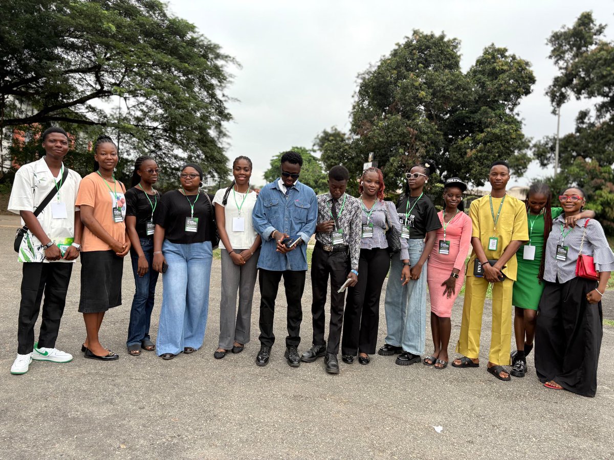 SCSNFUOYE's tweet photo. π SCSN FUOYE Chapter proudly representing at the University of Ibadan for the 19th SCSN National Conference 2025!
#SCSNFUOYE #SCSNNationalConference #UI2025 #ProudRepresentatives https://t.co/ueXF6HQtZP