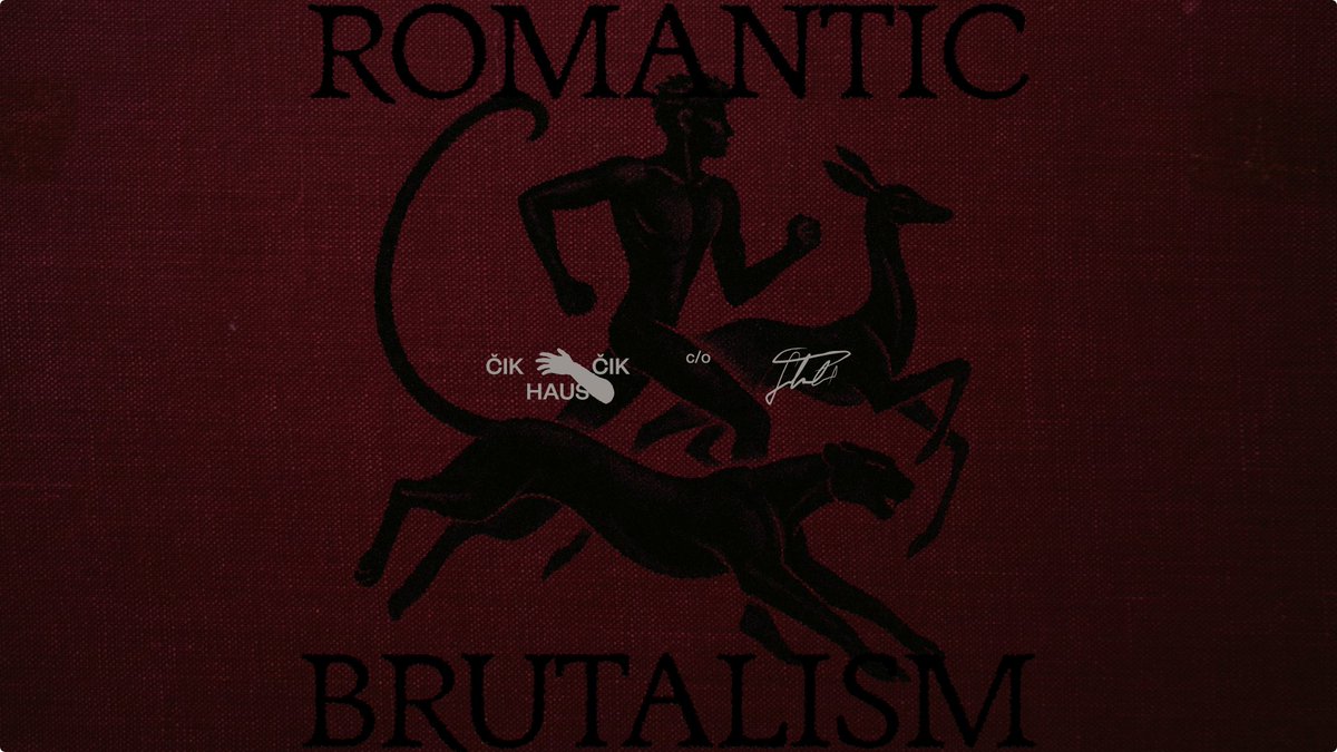 another piece from my visual explorations of Romantic Brutalism, the balance between the opposites. The illustration in the middle represents me, accompanied by energies I try to balance in both my work and life. My masculine, and the feminine. The Romantic, and the Brutalist.