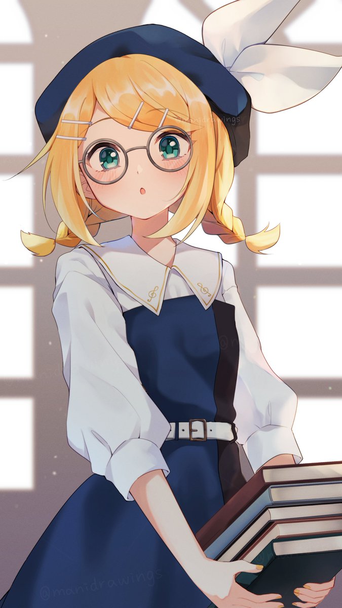 読書の秋🍂📚 #鏡音リン