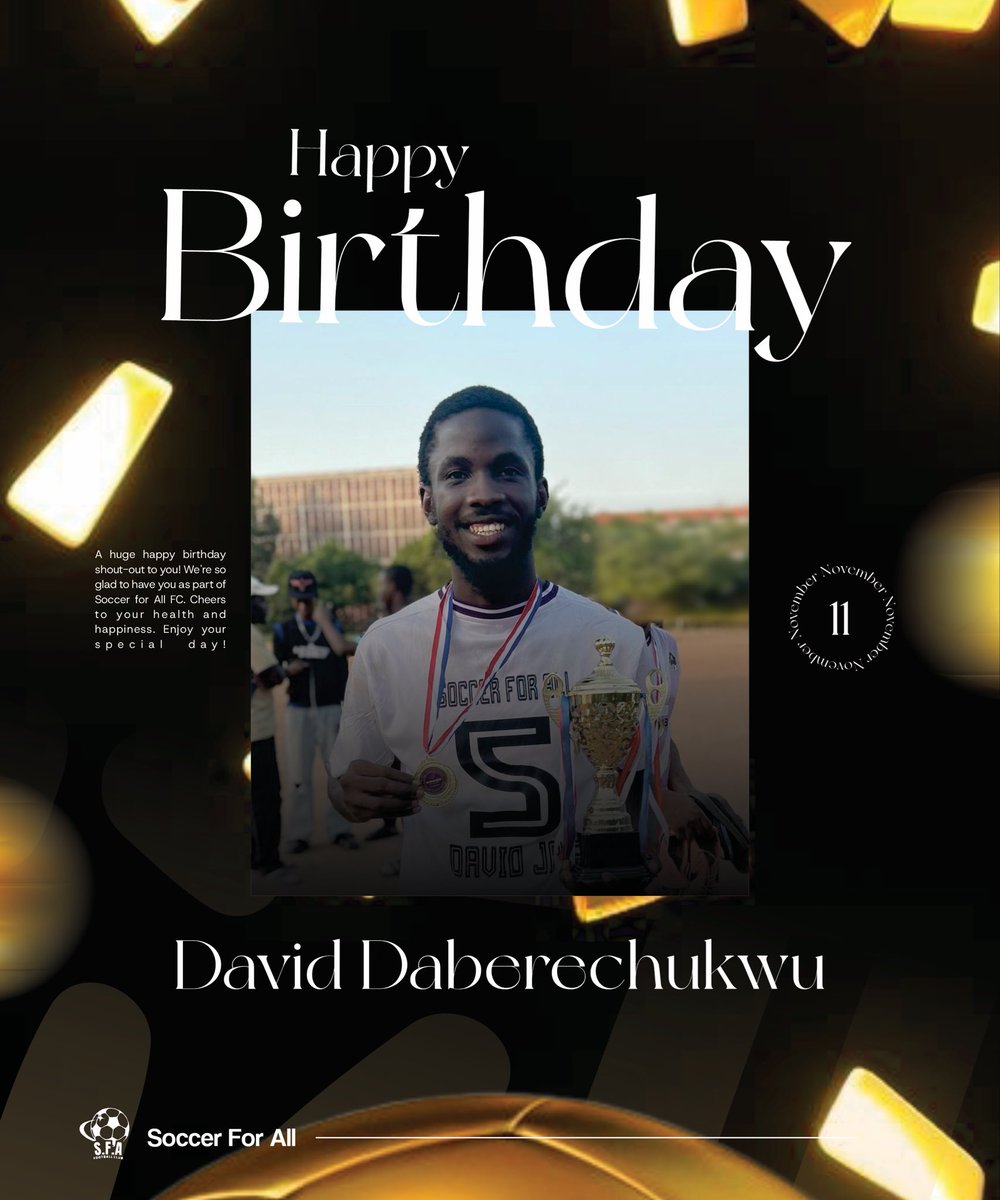 Faculty of Education's Sport director, our center half and a familiar name on the UI Pioneers roster.

Happy Birthday Jay-Jay✨