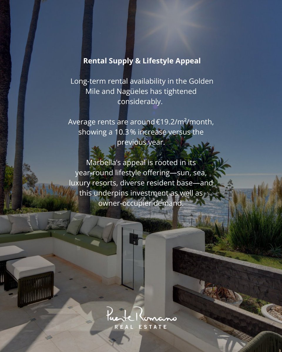 The 2025 Marbella market shows strong demand and resilience, especially on the Golden Mile &amp; Puente Romano. Limited supply, high-quality developments, and international buyers drive luxury growth. Insights from the 2025 Panorama Market Report by Christopher Clover.