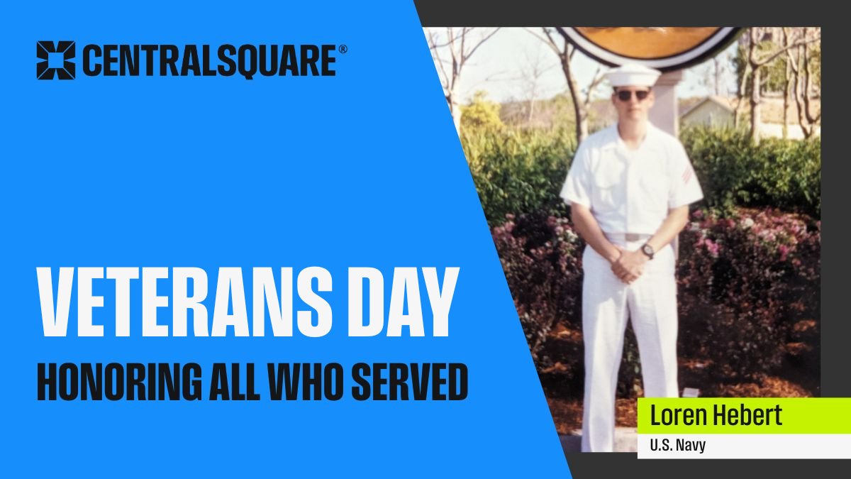 CentralSqTech's tweet image. On Veterans Day, we extend our deepest gratitude to those who have served to protect our freedoms. 🇺🇸 At CentralSquare, we are proud to work alongside team members with military experience who embody our brand values to the fullest. Meet two of them here: bit.ly/47yGCTR