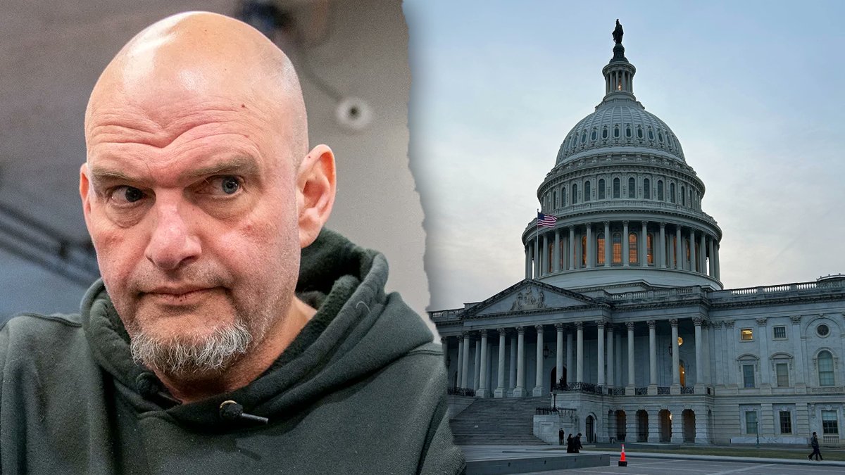 BREAKING: Sen. John Fetterman tells <a href="/foxandfriends/">FOX & Friends</a> 'my party crossed a line' with government shutdown