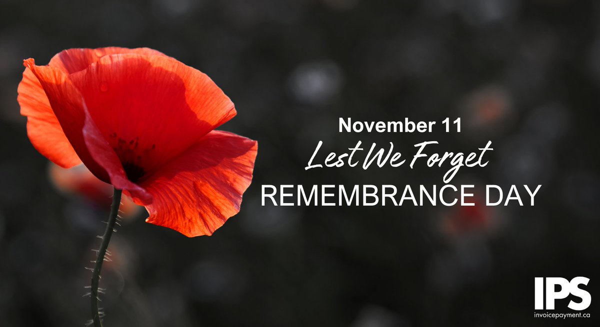 Today we pause to reflect on the courage and dedication of our veterans. Their legacy of sacrifice will never be forgotten. Today and every day, we remember them.

#RemembranceDay #LestWeForget #CanadaRemembers