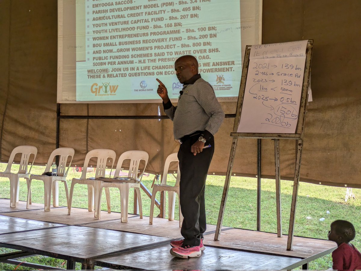 EntUganda's tweet photo. "Cash in your hand is not wealth. Wealth is cash that keeps coming to you nonstop from happy customers" - Mr. Ocici Charles, Director General, Enterprise Uganda.
#BESTTraining #GROWProject #WomenEntrepreneurs #WomeninBusinesss
@GovUganda
@UgGrowProject
@Mglsd_UG
@PSF_Uganda
@mofpedU