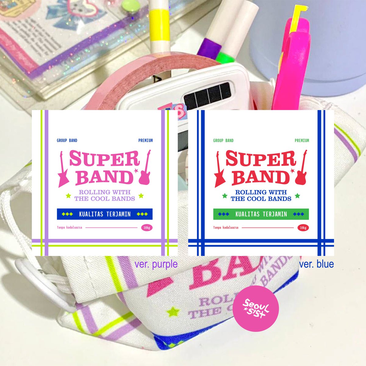 [giveaway] by: seoulsist ₊˚⊹౨ৎ
⋆ pouch karung beras purple (1) &amp; blue (1)
-------
t&amp;c:
✿ retweet &amp; follow
✿ reply mau yang versi pruple/blue
-------
𖹭 untuk 2 orang pemenang (random)
𖹭 pemenang cukup membayar ongkir shopee saja

periode: 11 - 16 nov 2025
#Giveaway