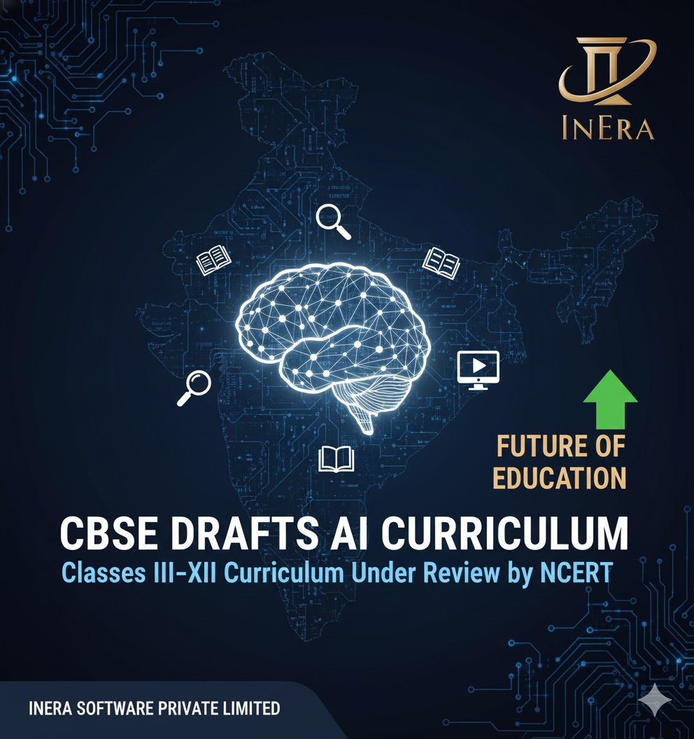 inera_software's tweet photo. Big step for Indian education! ๐ The CBSE has drafted an AI curriculum for Classes IIIโXII, now under review by NCERT. This can shape the future of STEM learning in India.
#InEraSoftware #AICurriculum #CBSE #EducationIndia
๐ Explore more about us at: https://t.co/nILfVXvkaZ https://t.co/9dEJ2MJjSp