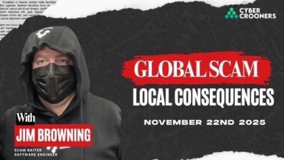 lukaslookalike's tweet image. Hi, My Cybersecurity people

My community is hosting a live session with JIM BROWNING

This is an avenue to educate people on how to deal with local scams AKA “Yahoo Yahoo” and also learn his methodology as hackers

Register here: bit.ly/GLOBAL-SCAM-LO…

Please Repost🙏🏼@_Rega_n