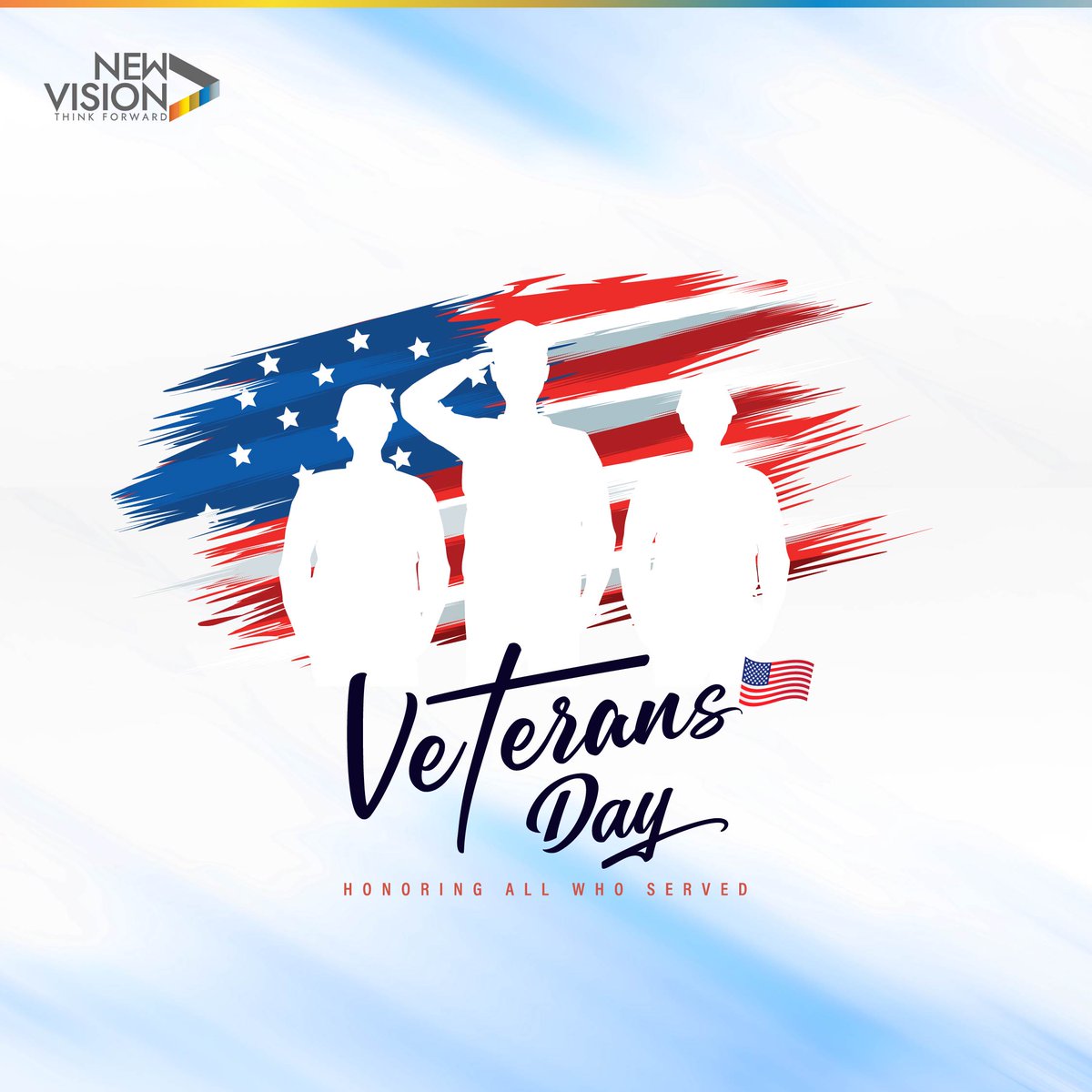 Honoring all who served—your courage, sacrifice, and legacy inspire us every day. With gratitude, Happy Veterans Day. 

#VeteransDay #HonoringHeroes #GratefulNation #NewVision