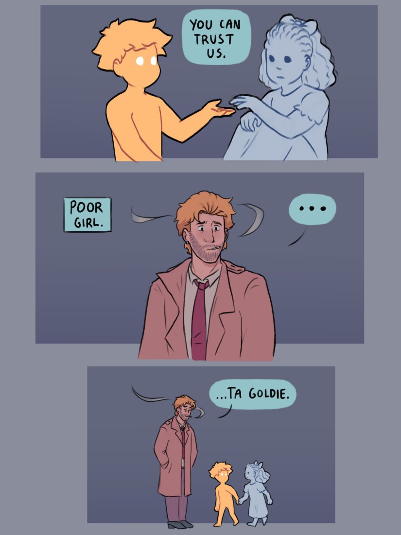 John Constantine and some ghost kids 