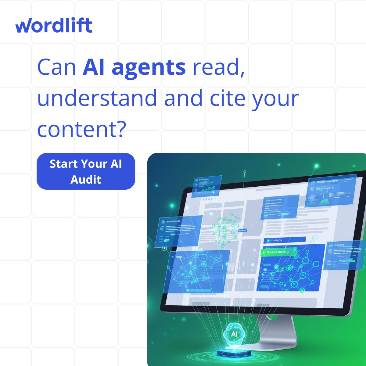 wordliftit's tweet image. Welcome to the #AgenticWeb, where #AI agents don’t browse — they act. If your site isn’t machine-readable, structured, and semantically clear, it won’t get picked.
Want to know if you’re ready?
Run our Agentic AI Audit: eu1.hubs.ly/H0pwqfc0
#DigitalMarketing #EcommerceSEO