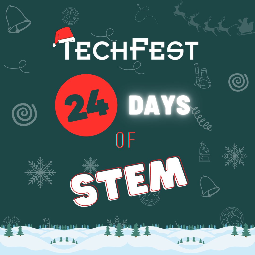TechFestNews's tweet image. 🎄✨ Join TechFest’s 24 Days of STEM - Digital Advent Calendar! ✨🎄

TechFest invites everyone to take part in this year’s 24 Days of STEM - an exciting online countdown to #Christmas packed with creativity, curiosity, and discovery! #STEM 

Sign up: techfest.org.uk/news-events/up…