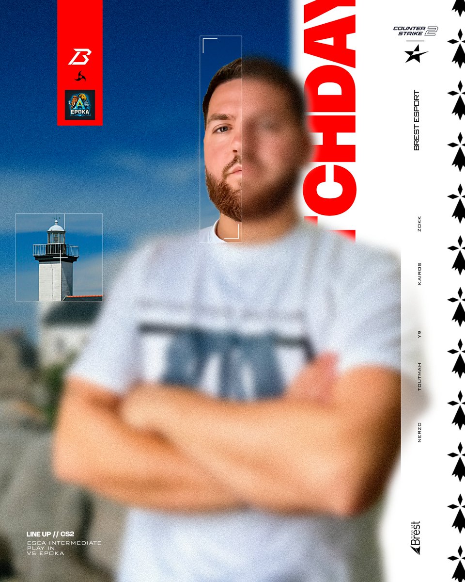 Brest_Esport's tweet image. Que la force des Menhir soit avec nous se soir🗿!
🔥Match-Day 🔥

🏆 #ESEAIntermediateSaison55
🕑 20h 
🆚 #Epoka

🎙️Cast👉 twitch.tv/brest_esport par @the_pp5 &amp;amp; @Nasentooooo⚡
