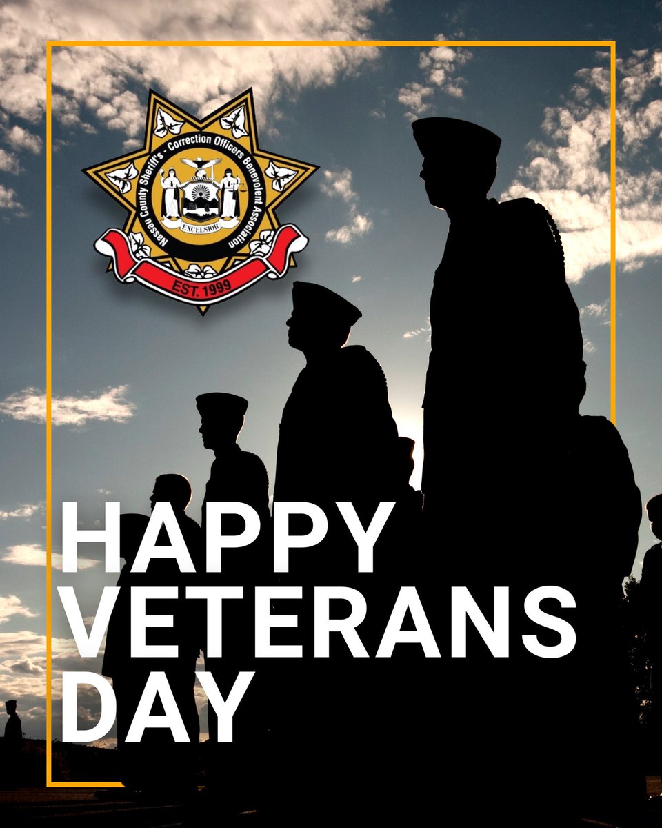 Today, we recognize and honor the brave men and women who have served in our nation’s armed forces.

From all of us at the Nassau County Sheriff’s Correction Officers Benevolent Association (COBA), we extend our deepest gratitude to our veterans.
