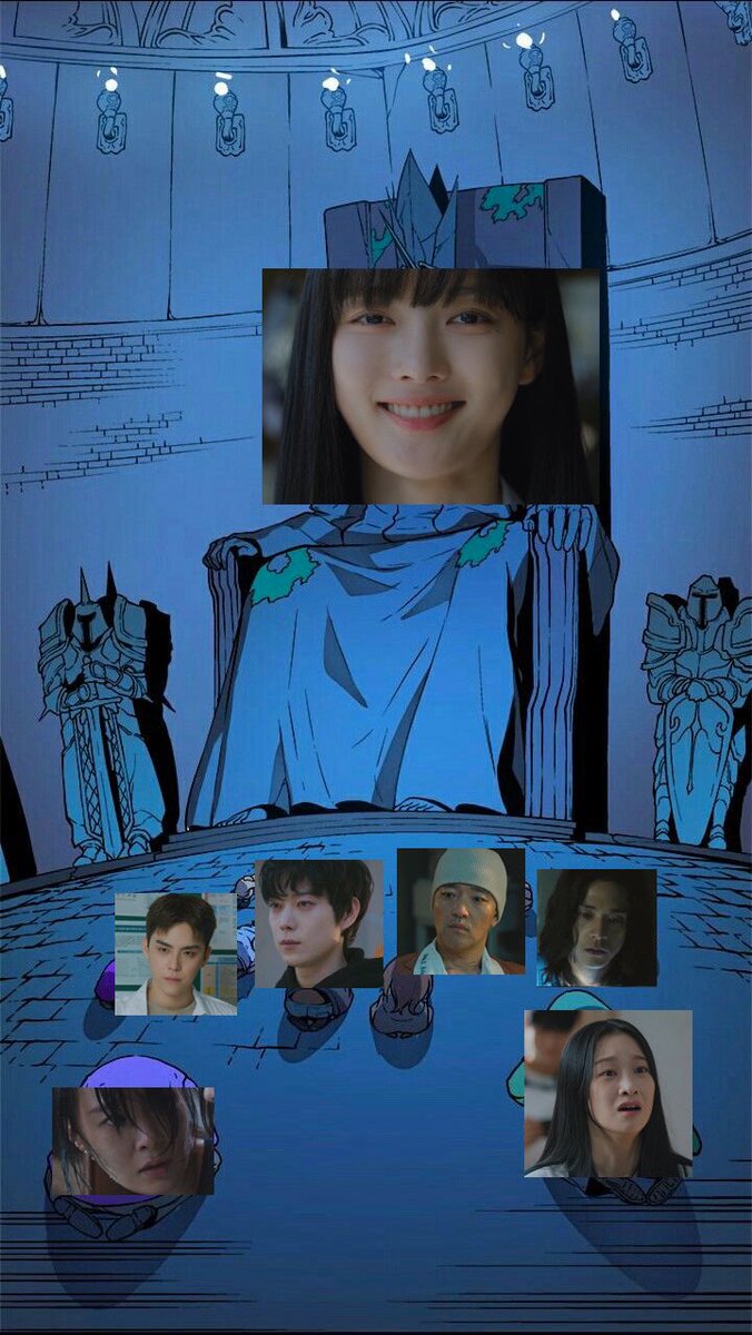 Baek Ahjin be like, “who’s next?” 🍽️

[ #DearX #KimYooJung
#친애하는X   #김유정 ]